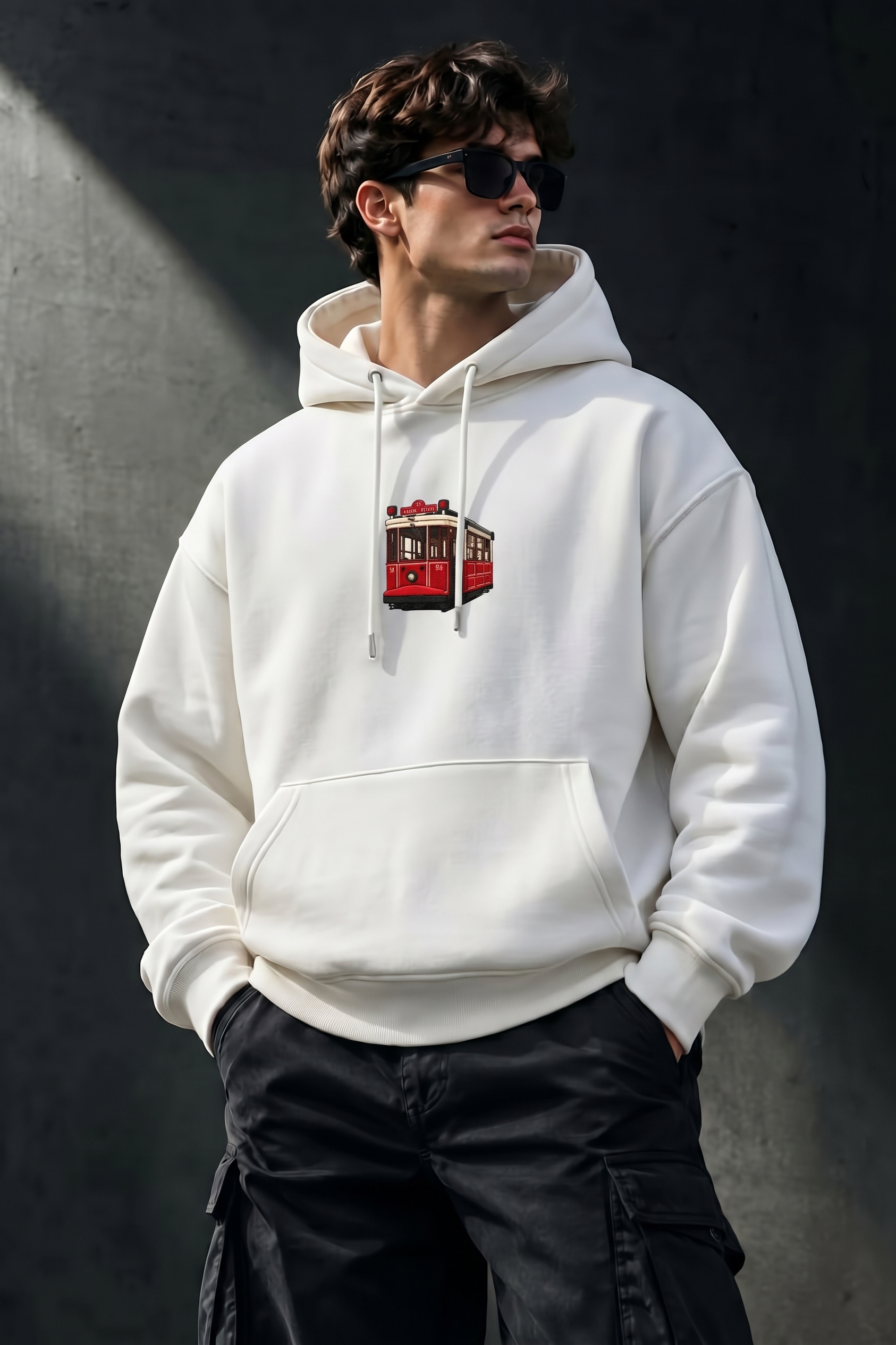 Tramvay - Unisex Hoodie - Görsel 2